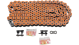 RK Max X 520x120 Orange Chain